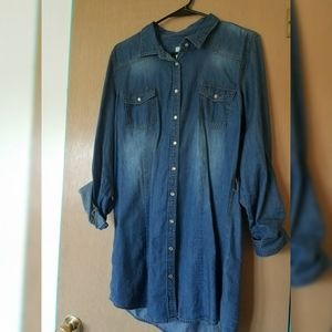 Denim shirt